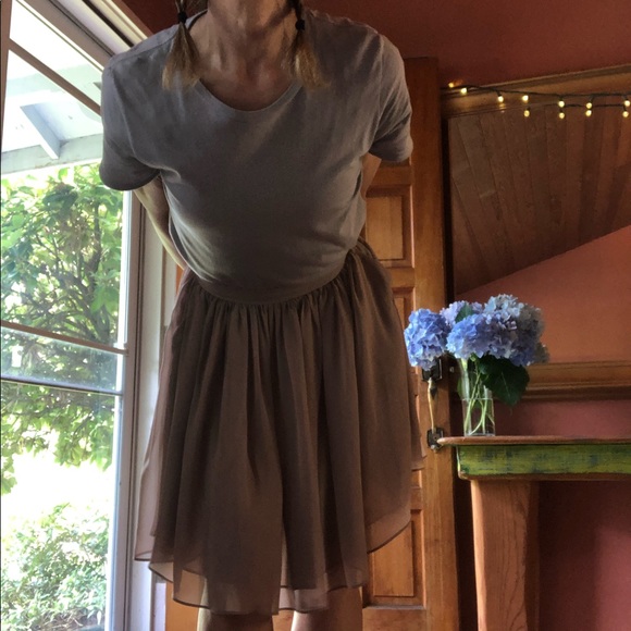 Reiss Chiffon Tulle Mini Skirt Sz 4 - Picture 2 of 8